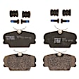 TRH0278 Front Premium Braking Series Semi-metallic Brake Pad Set
