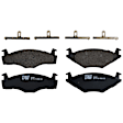 TRH0280 Front Premium Braking Series Semi-metallic Brake Pad Set