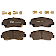 TRH0320 Front Premium Braking Series Semi-metallic Brake Pad Set