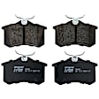 TRH0340 Rear Premium Braking Series Semi-metallic Brake Pad Set