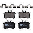 TRH0340A Rear Premium Braking Series Semi-metallic Brake Pad Set