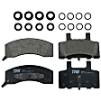 TRH0370 Front Premium Braking Series Semi-metallic Brake Pad Set