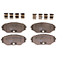 TRH0486ES Front Premium Braking Series Semi-metallic Brake Pad Set