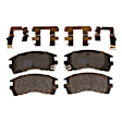 TRH0509 Front Premium Braking Series Semi-metallic Brake Pad Set