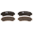TRH0511 Rear Premium Braking Series Semi-metallic Brake Pad Set