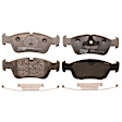 TRH0558 Front Premium Braking Series Semi-metallic Brake Pad Set