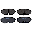 TRH0587 Front Premium Braking Series Semi-metallic Brake Pad Set