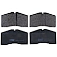 TRH0594 Front Premium Braking Series Semi-metallic Brake Pad Set