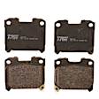 TRH0630 Rear Premium Braking Series Semi-metallic Brake Pad Set