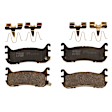 TRH0636 Rear Premium Braking Series Semi-metallic Brake Pad Set