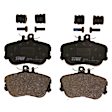 TRH0645 Front Premium Braking Series Semi-metallic Brake Pad Set