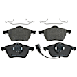 TRH0687AES Front Premium Braking Series Semi-metallic Brake Pad Set