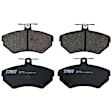 TRH0704 Front Premium Braking Series Semi-metallic Brake Pad Set