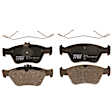 TRH0710 Front Premium Braking Series Semi-metallic Brake Pad Set