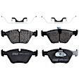 TRH0725 Front Semi-metallic Brake Pad Set