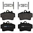 TRH0737 Front Premium Braking Series Semi-metallic Brake Pad Set