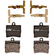 TRH0739 Rear Premium Braking Series Semi-metallic Brake Pad Set