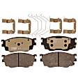 TRH0755 Front Premium Braking Series Semi-metallic Brake Pad Set