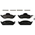 TRH0760ES Front Premium Braking Series Semi-metallic Brake Pad Set