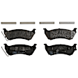 TRH0761 Rear Premium Braking Series Semi-metallic Brake Pad Set