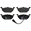 TRH0768AES Front Premium Braking Series Semi-metallic Brake Pad Set