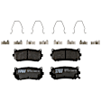TRH0775 Rear Premium Braking Series Semi-metallic Brake Pad Set