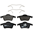 TRH0795 Rear Premium Braking Series Semi-metallic Brake Pad Set