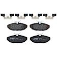 TRH0806 Rear Premium Braking Series Semi-metallic Brake Pad Set
