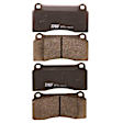 TRH0810 Front Premium Braking Series Semi-metallic Brake Pad Set