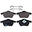 TRH0840A Front Premium Braking Series Semi-metallic Brake Pad Set