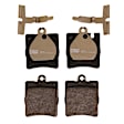 TRH0873 Rear Premium Braking Series Semi-metallic Brake Pad Set