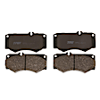 TRH0927 Front Premium Braking Series Semi-metallic Brake Pad Set