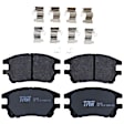 TRH0930 Front Premium Braking Series Semi-metallic Brake Pad Set