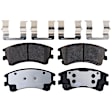 TRH0957 Front Premium Braking Series Semi-metallic Brake Pad Set