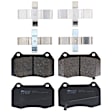 TRH0960 Front Premium Braking Series Semi-metallic Brake Pad Set