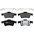 TRH0973 Rear Premium Braking Series Semi-metallic Brake Pad Set