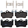 TRH0978 Rear Premium Braking Series Semi-metallic Brake Pad Set