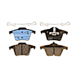 TRH0980 Rear Premium Braking Series Semi-metallic Brake Pad Set