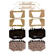 TRH0985 Front Premium Braking Series Semi-metallic Brake Pad Set