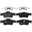 TRH0986 Rear Break Pad Set, Semi-metallic