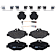 TRH0987 Front Premium Braking Series Semi-metallic Brake Pad Set