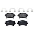 TRH1018 Rear Premium Braking Series Semi-metallic Brake Pad Set