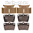 TRH1051 Rear Premium Braking Series Semi-metallic Brake Pad Set