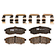TRH1073 Rear Premium Braking Series Semi-metallic Brake Pad Set