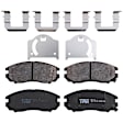 TRH1104 Front Premium Braking Series Semi-metallic Brake Pad Set
