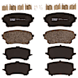 TRH1105 Front Premium Braking Series Semi-metallic Brake Pad Set