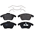 TRH1107 Front Premium Braking Series Semi-metallic Brake Pad Set