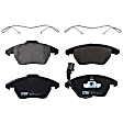 TRH1107ES Front Premium Braking Series Semi-metallic Brake Pad Set