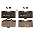 TRH1182 Front Premium Braking Series Semi-metallic Brake Pad Set