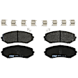 TRH1188 Front Premium Braking Series Semi-metallic Brake Pad Set